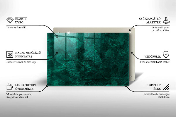 Kryt na indukčnú dosku Textúra pozadia kameňa