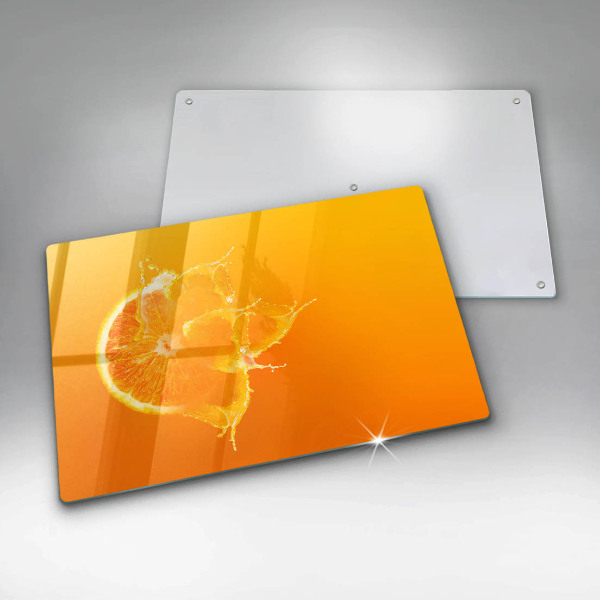 Sklo za varnú dosku Šťavnaté oranžové ovocie