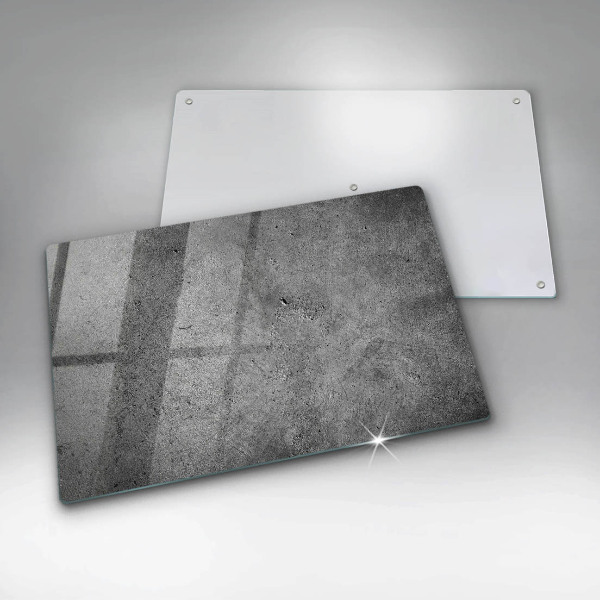 Kalené sklo za sporák Textúra betónového kameňa