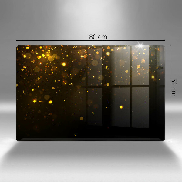 Krycia doska na sporák Zlaté trblietky