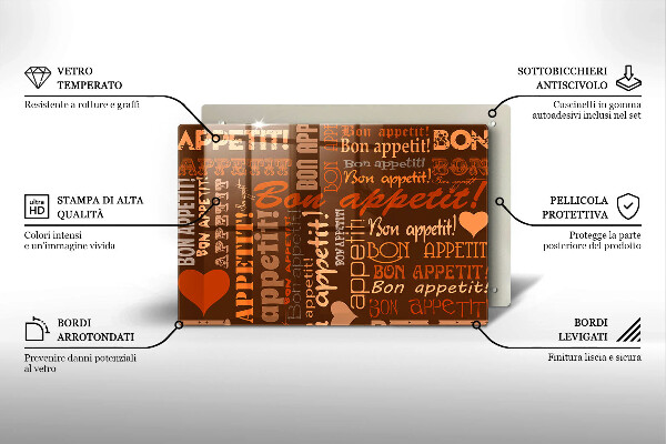 Kryt na indukčnú dosku Bon appetit