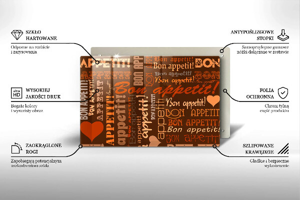 Kryt na indukčnú dosku Bon appetit