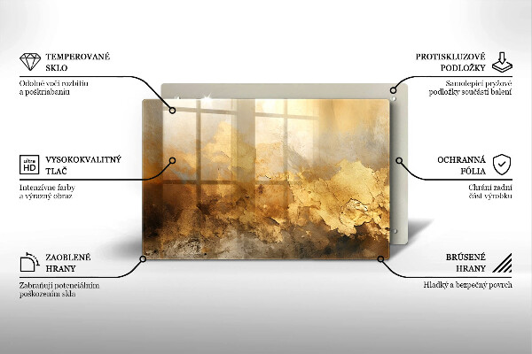 Krycia doska na sporák Bohatá textúra