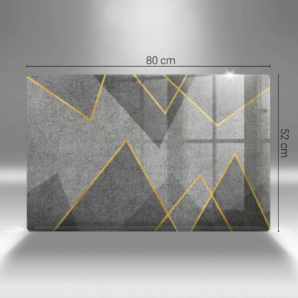 Krycia doska na sporák Ostré tvary