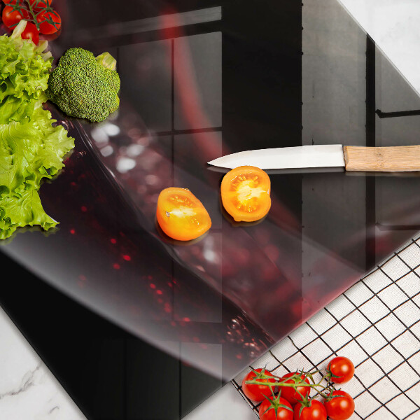 Krycia doska na sporák Červené víno v pohári