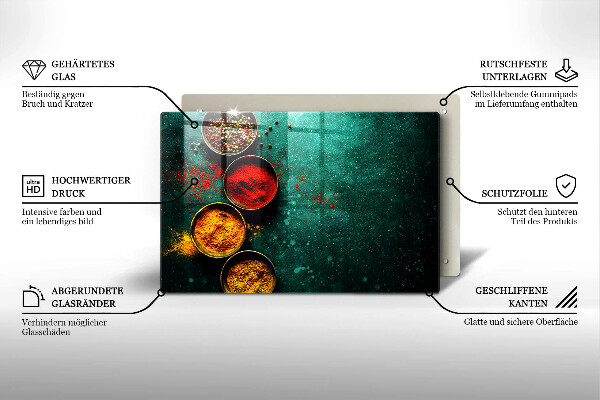 Krycia doska na sporák Orientálne korenie