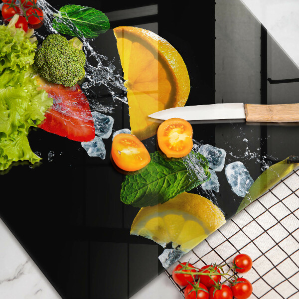 Sklo za varnú dosku Ovocie vo vode