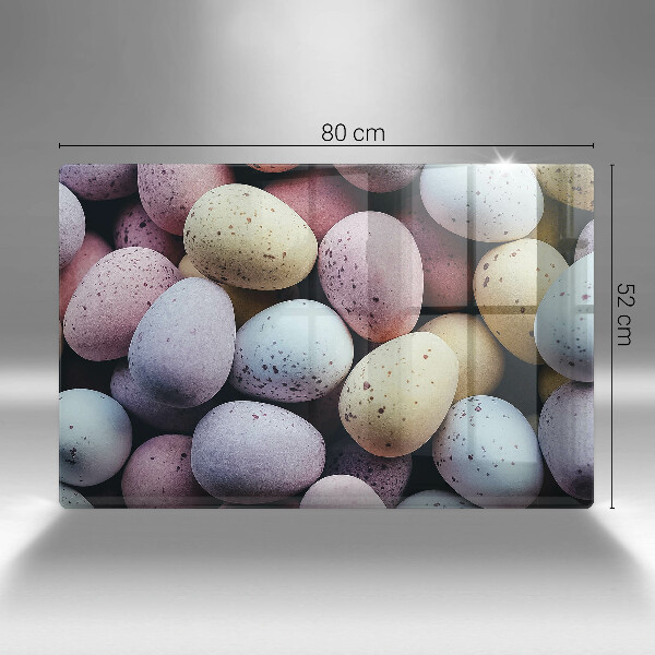 Tvrdené sklo za varnú dosku veľkonočné vajíčka