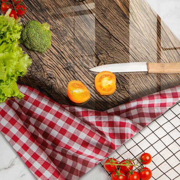 Tvrdené sklo za varnú dosku Drevený stôl