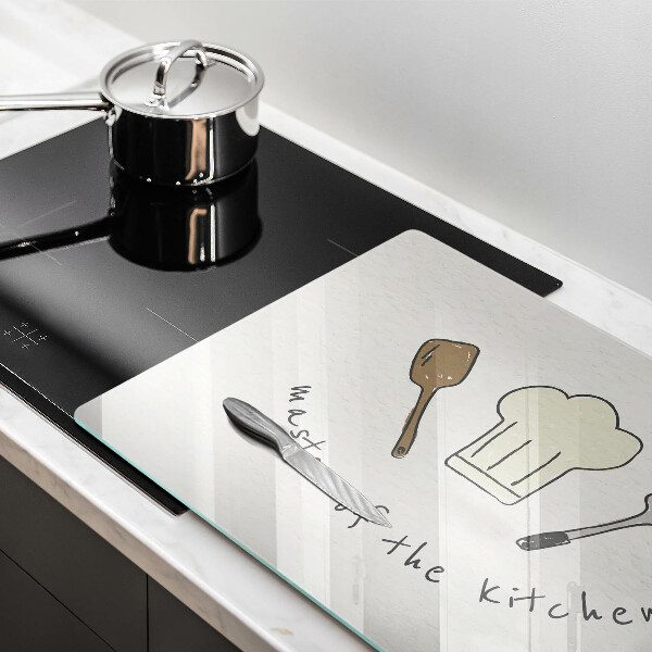 Tvrdené sklo za varnú dosku Master of the Kitchen