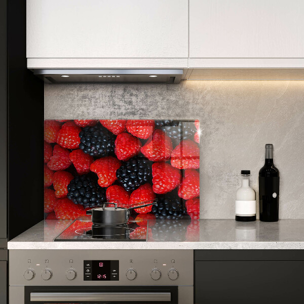 Tvrdené sklo za varnú dosku Maliny a černice