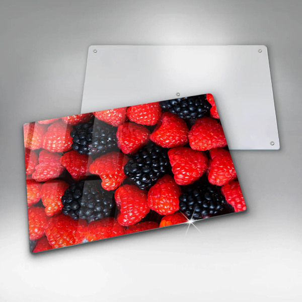 Tvrdené sklo za varnú dosku Maliny a černice