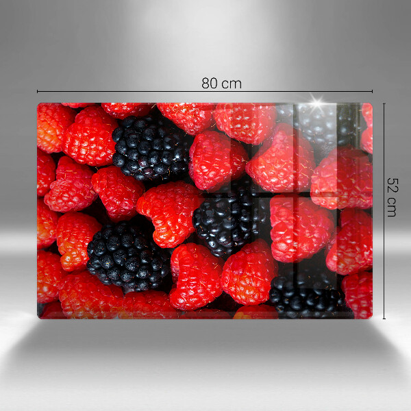 Tvrdené sklo za varnú dosku Maliny a černice