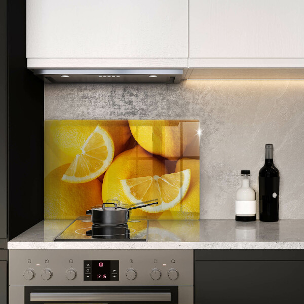 Tvrdené sklo za varnú dosku Šťavnaté citróny