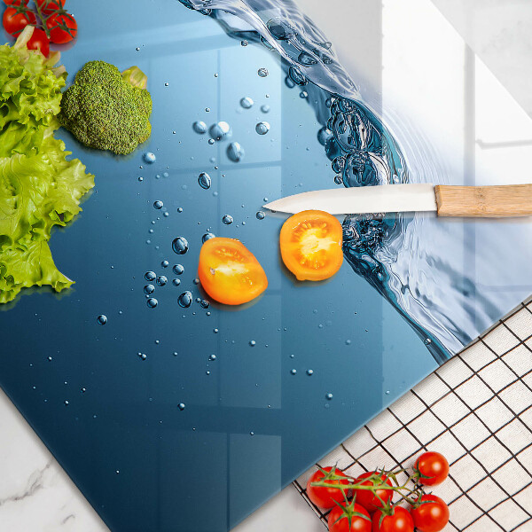 Krycia doska na sporák Modrá voda