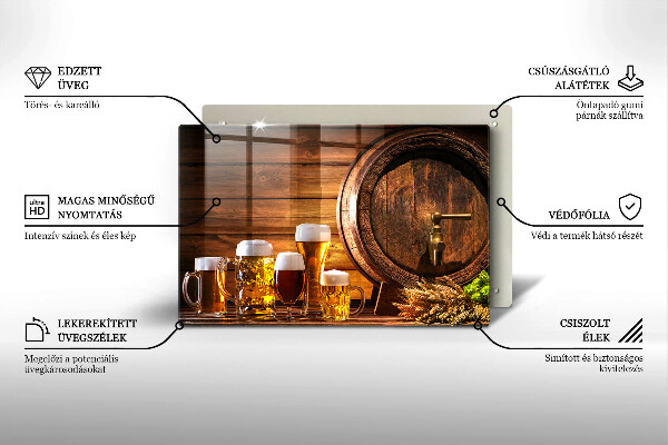 Krycia doska na sporák Sud piva