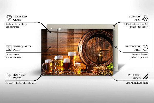 Krycia doska na sporák Sud piva