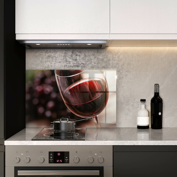 Krycia doska na sporák Pohárik červeného vína