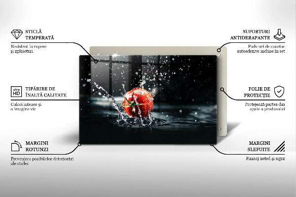 Krycia doska na sporák Paradajka vo vode