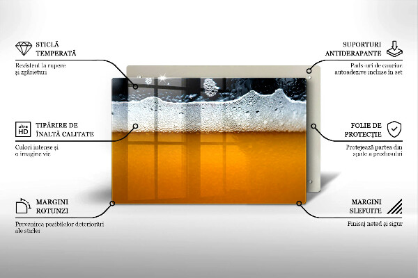 Krycia doska na sporák Pite pivnú penu