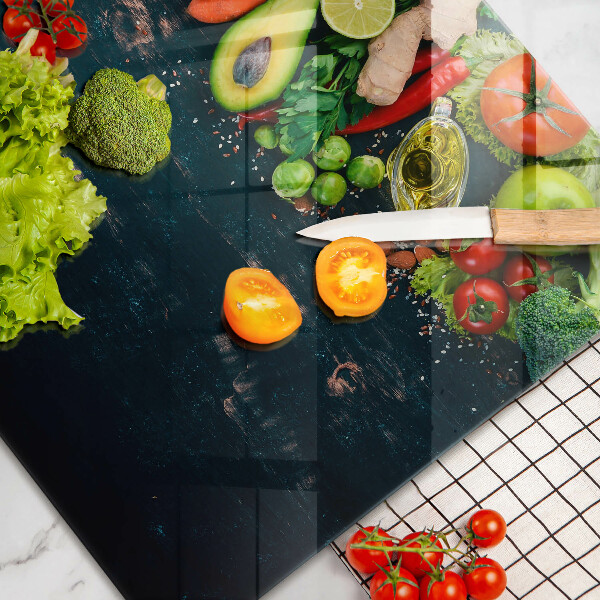 Krycia doska na sporák Ovocie a zelenina