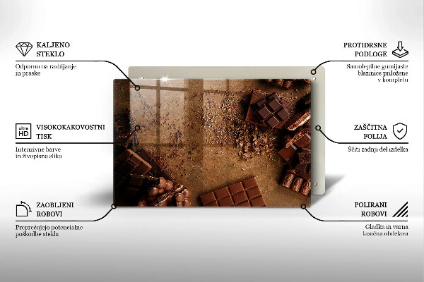 Krycia doska na sporák Čokoládové sladkosti