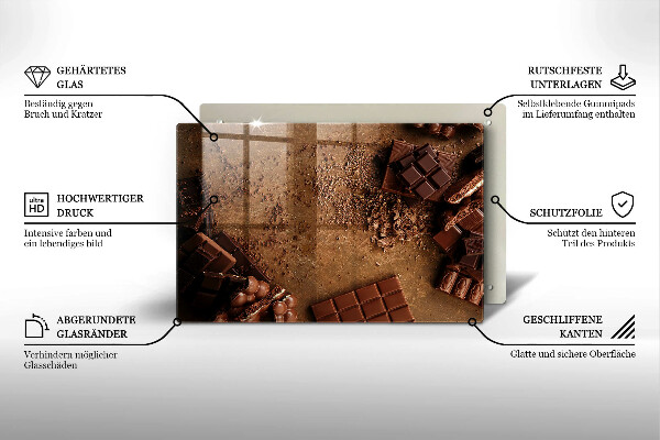 Krycia doska na sporák Čokoládové sladkosti