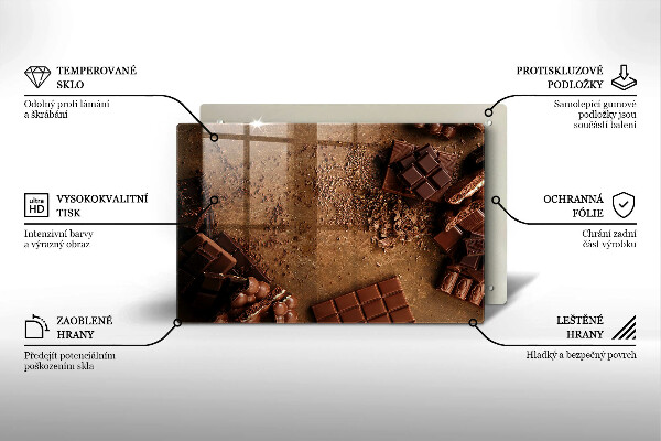 Krycia doska na sporák Čokoládové sladkosti