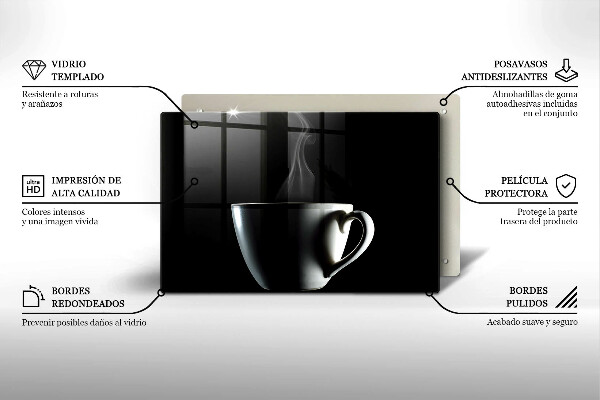 Kryt na indukčnú dosku Šálka čaju