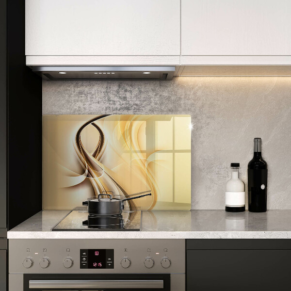 Kryt na indukčnú dosku Abstrakcia dymu