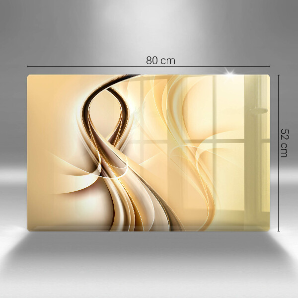 Kryt na indukčnú dosku Abstrakcia dymu