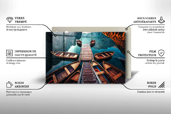 Kryt na indukčnú dosku Lode na jazere