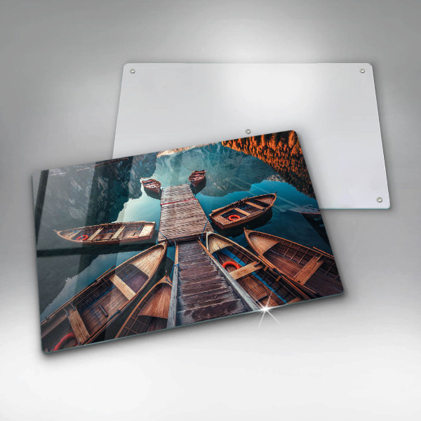 Kryt na indukčnú dosku Lode na jazere