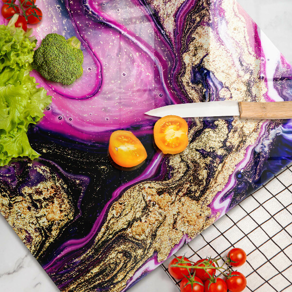 Krycia doska na sporák Abstraktné prevedenie zlaté