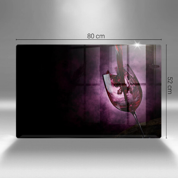 Kryt na indukčnú dosku Pohár vína