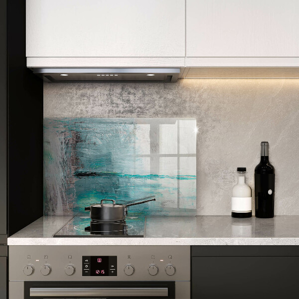 Kryt na indukčnú dosku Farba abstrakcie pozadia