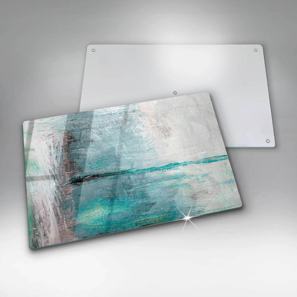 Kryt na indukčnú dosku Farba abstrakcie pozadia