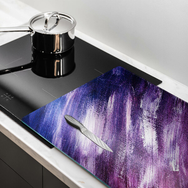 Kalené sklo za sporák Maľovanie abstrakcie