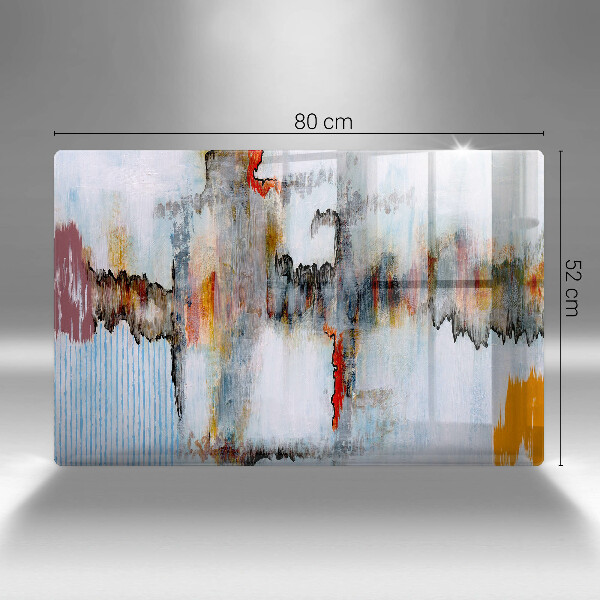 Kryt na indukčnú dosku Abstrakcia farby