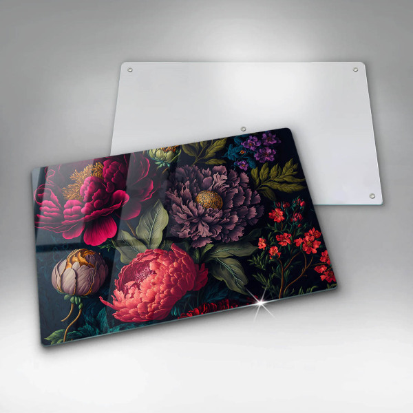 Krycia doska na sporák Nádherné kvety