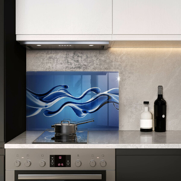 Krycia doska na sporák Abstrakcia tekutín