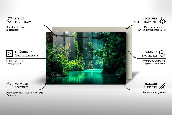 Krycia doska na sporák Lagúnová krajina