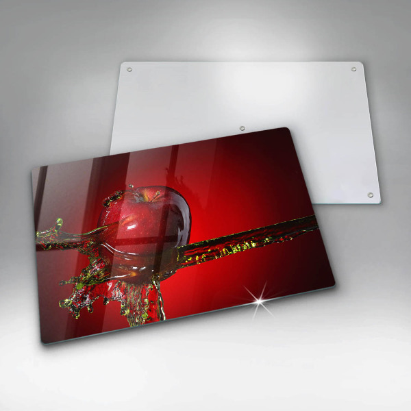 Sklo za varnú dosku Jablkové ovocie vo vode