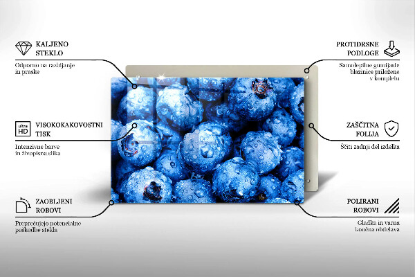 Kryt na indukčnú dosku Šťavnaté čučoriedky
