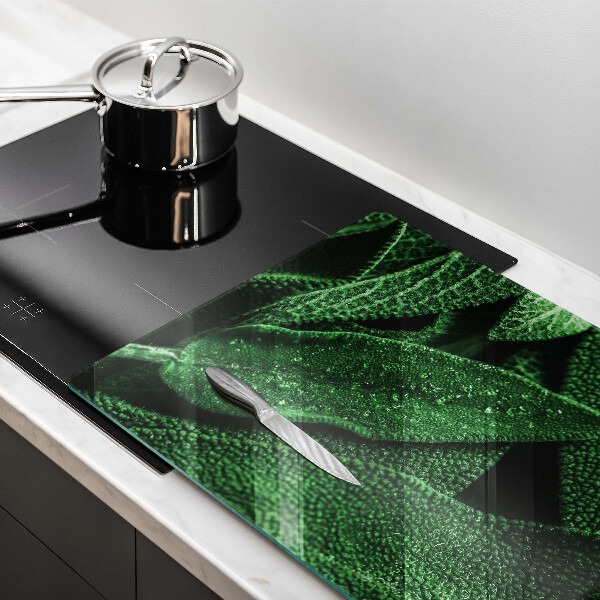 Kryt na indukčnú dosku Listy rastliny