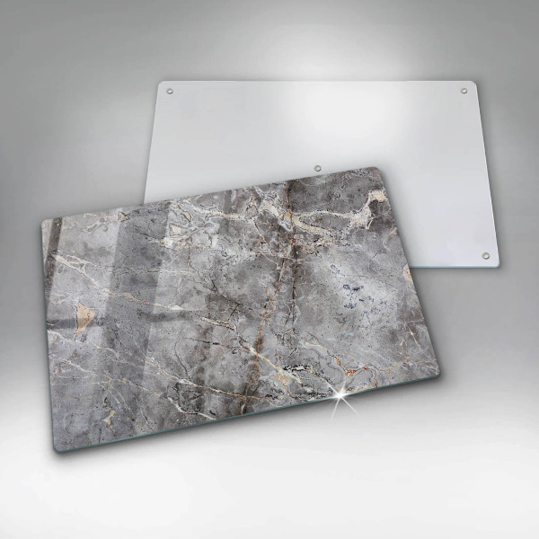 Kalené sklo za sporák Textúra kameňa