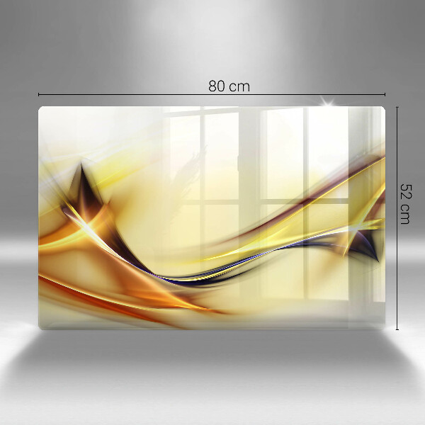 Sklo za varnú dosku Abstraktné línie svetla