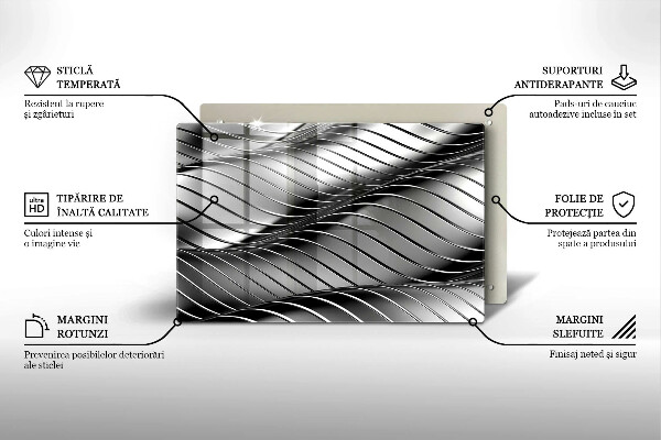 Kryt na indukčnú dosku 3D kovová konštrukcia
