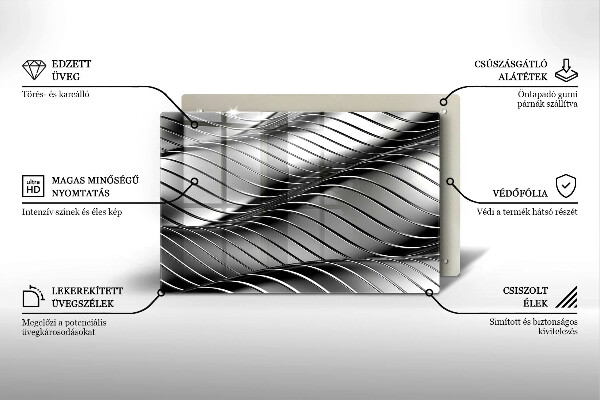 Kryt na indukčnú dosku 3D kovová konštrukcia