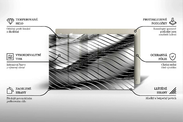 Kryt na indukčnú dosku 3D kovová konštrukcia